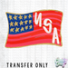 HT5374 • USA FLAG POCKET-Country Gone Crazy-Country Gone Crazy