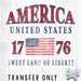 HT5390 • SWEET LAND OF LIBERTY FADED-Country Gone Crazy-Country Gone Crazy