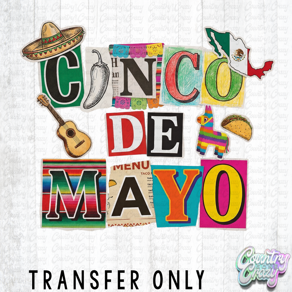 HT5411 • CINCO DE MAYO-Country Gone Crazy-Country Gone Crazy