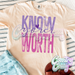KNOW YOUR WORTH-Country Gone Crazy-Country Gone Crazy