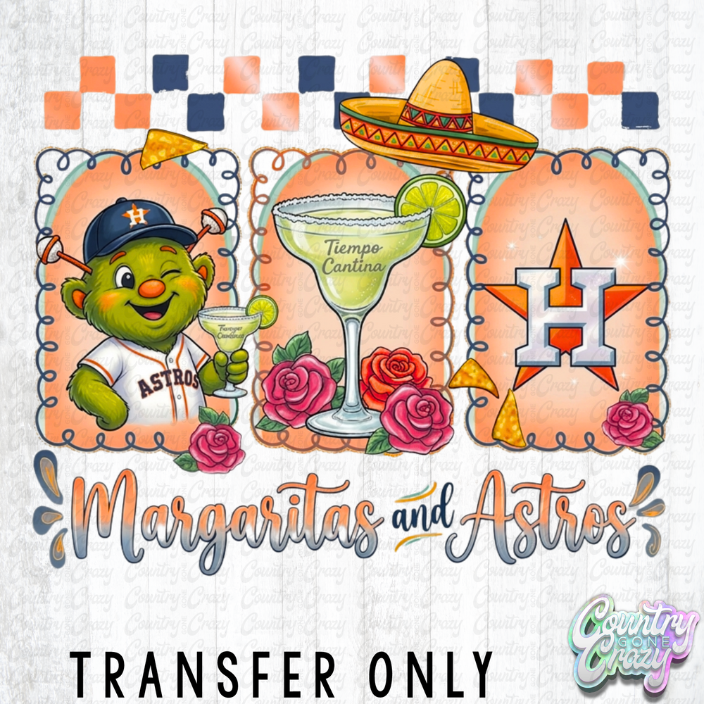 HT5488 • MARGARITAS AND ASTROS-Country Gone Crazy-Country Gone Crazy