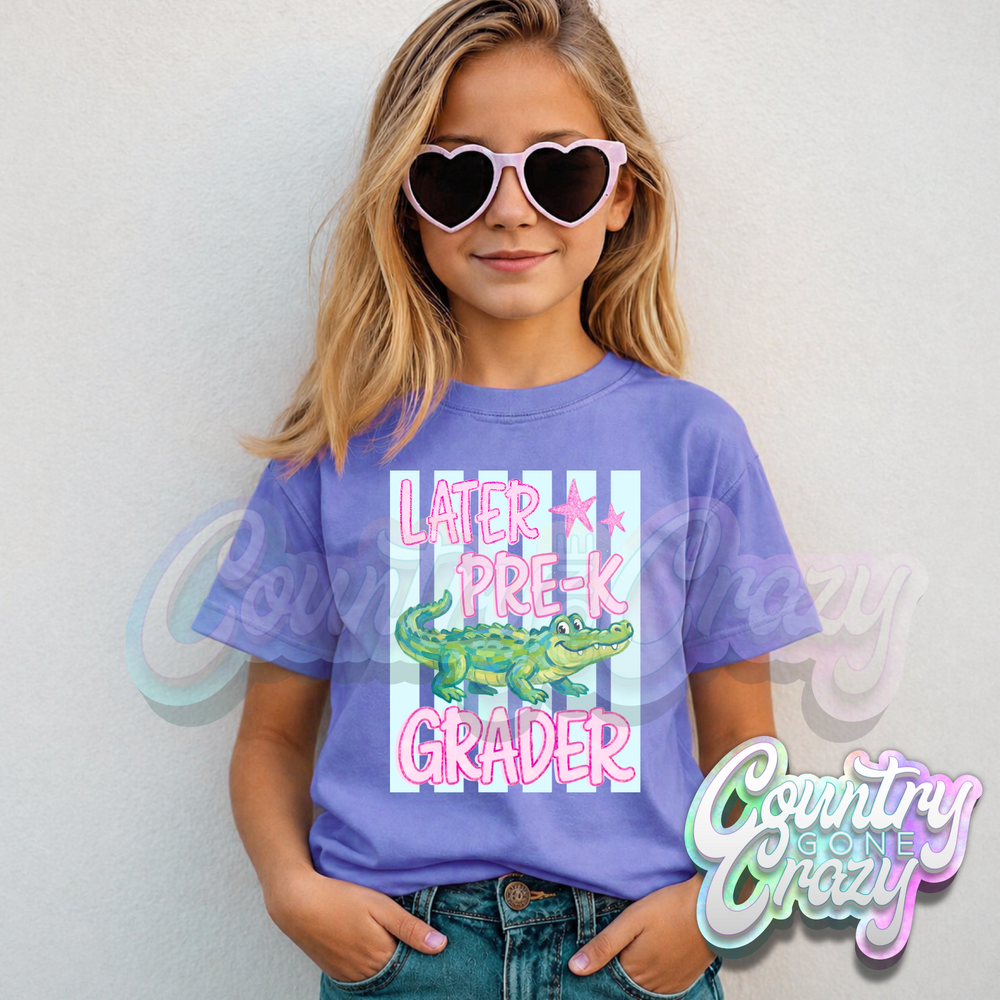 LATER GRADER - VIOLET T-Shirt-Country Gone Crazy-Country Gone Crazy