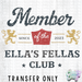 HT5497 • MEMBER OF THE ELLA'S FELLAS-Country Gone Crazy-Country Gone Crazy