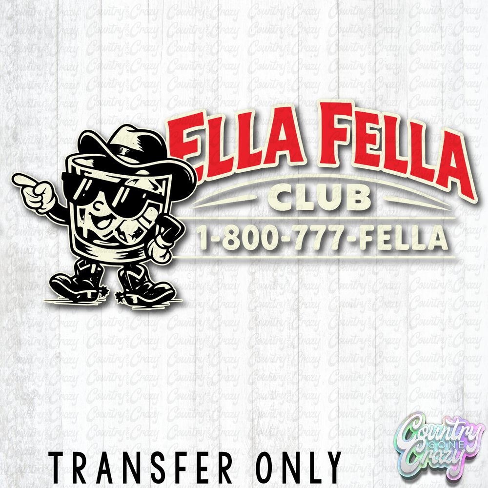 HT5498 • ELLA FELLA POCKET-Country Gone Crazy-Country Gone Crazy