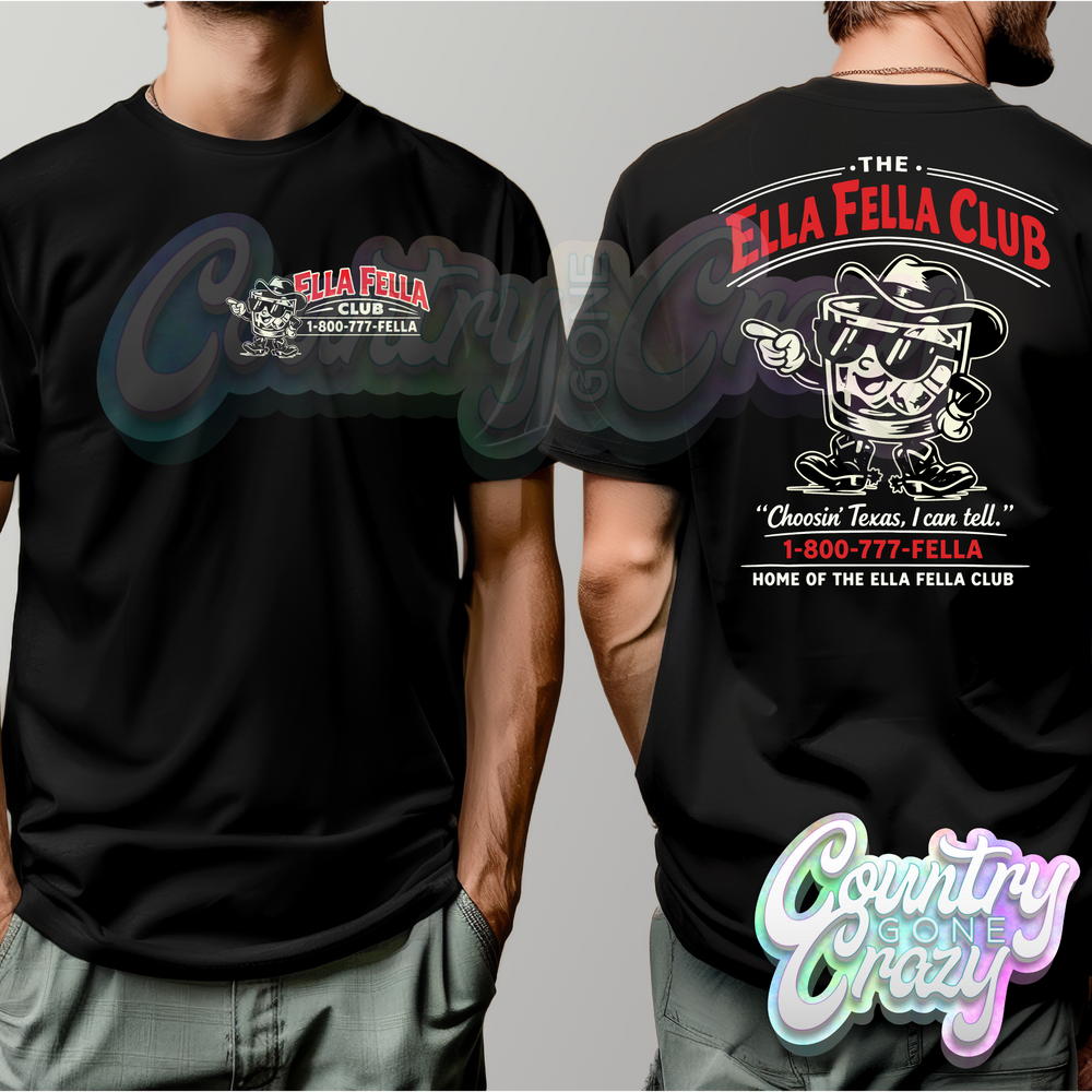 ELLA FELLA CLUB POCKET AND BACK-Country Gone Crazy-Country Gone Crazy