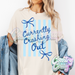CURRENTLY CRASHING OUT BLUE STRIPED-Country Gone Crazy-Country Gone Crazy