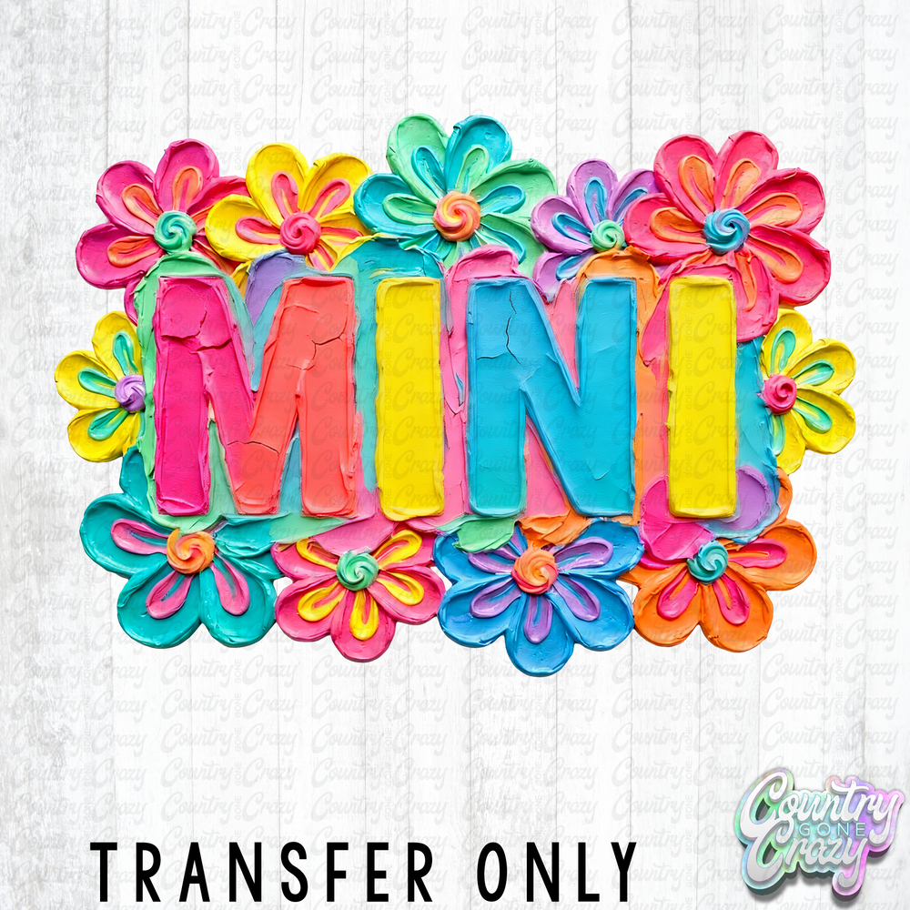 HT5513 • MINI FLORAL CLAY ART-Country Gone Crazy-Country Gone Crazy