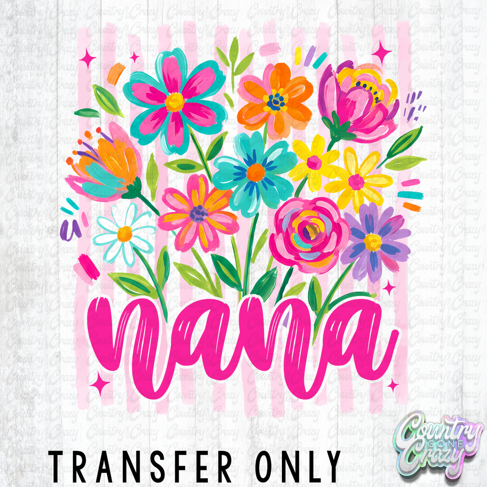 HT5515 • NANA STRIPED FLORAL-Country Gone Crazy-Country Gone Crazy