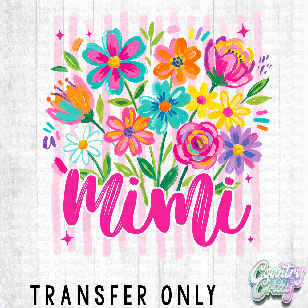 HT5516 • MIMI STRIPED FLORAL-Country Gone Crazy-Country Gone Crazy