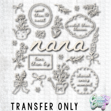 HT5521 • NANA COLLAGE-Country Gone Crazy-Country Gone Crazy
