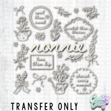 HT5523 • NONNIE COLLAGE-Country Gone Crazy-Country Gone Crazy
