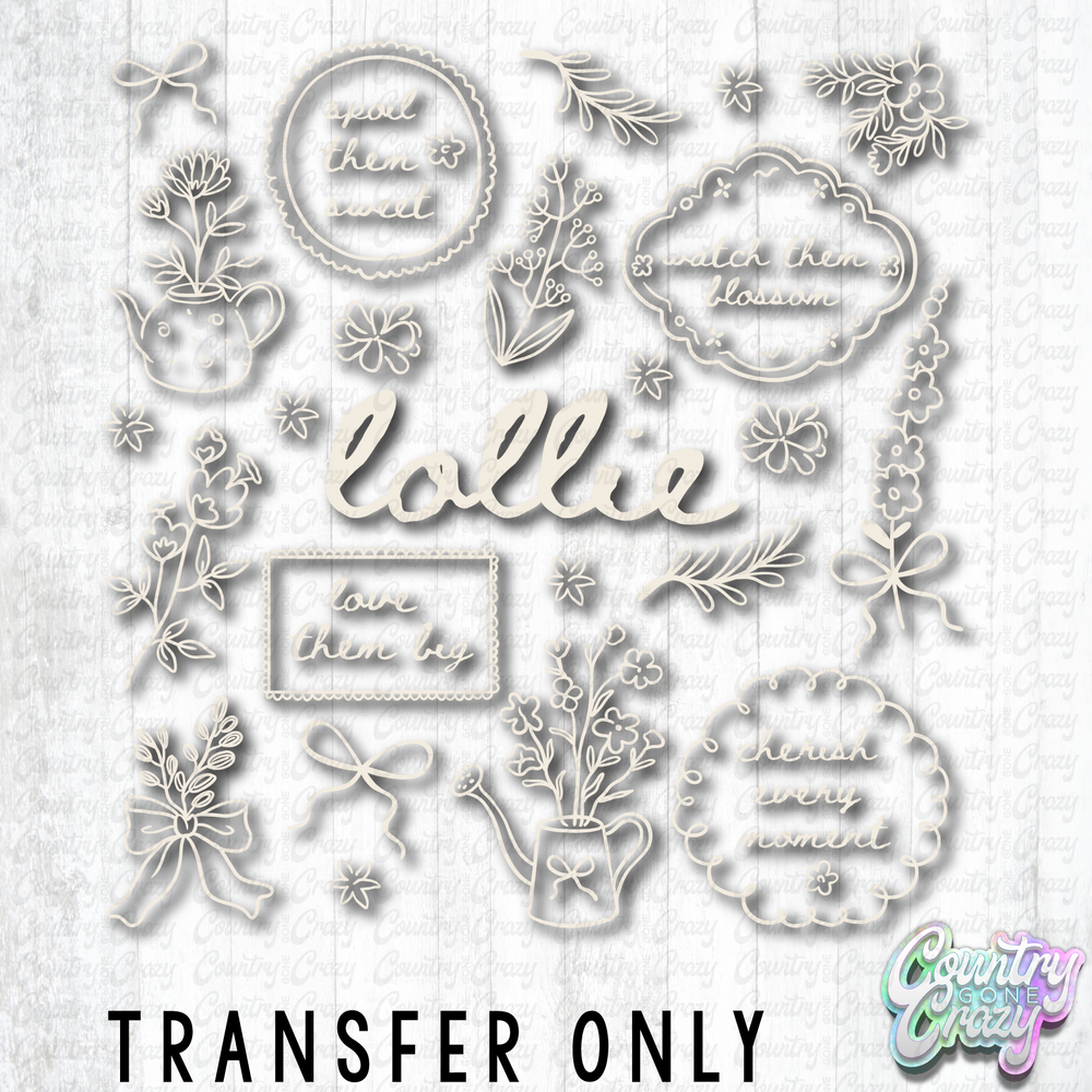 HT5529 • LOLLIE COLLAGE-Country Gone Crazy-Country Gone Crazy