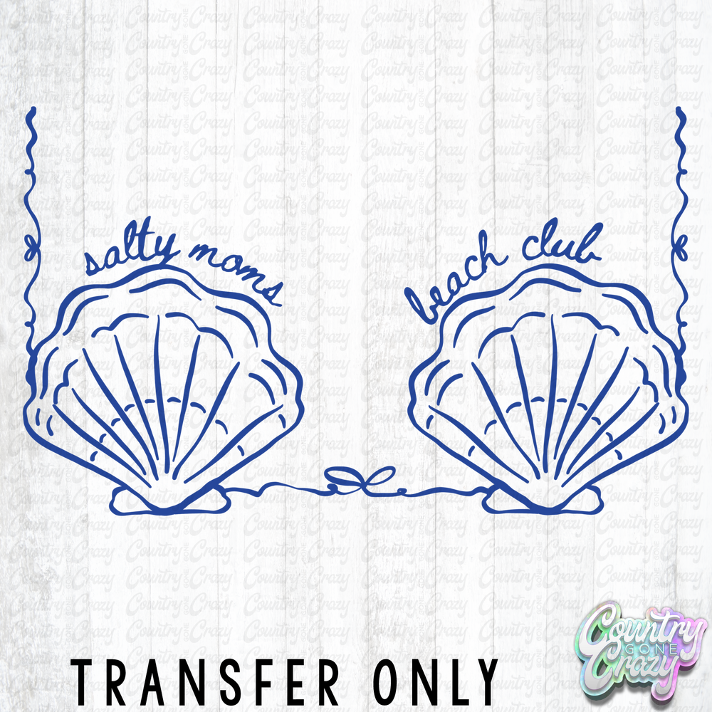 HT5531 • SALTY MAMA BEACH CLUB IN BLUE-Country Gone Crazy-Country Gone Crazy