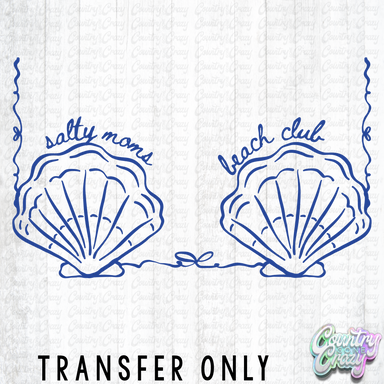 HT5531 • SALTY MAMA BEACH CLUB IN BLUE-Country Gone Crazy-Country Gone Crazy