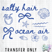 HT5533 • SALTY HAIR OCEAN AIR IN BLUE-Country Gone Crazy-Country Gone Crazy