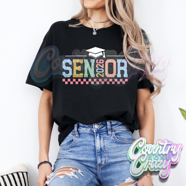 SENIOR 2026 WHITE WORDS-Country Gone Crazy-Country Gone Crazy