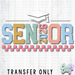 HT5542 • SENIOR 2026 WHITE WORDS-Country Gone Crazy-Country Gone Crazy