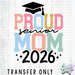 HT5544 • PROUD MOM 2026 BLACK WORDS-Country Gone Crazy-Country Gone Crazy