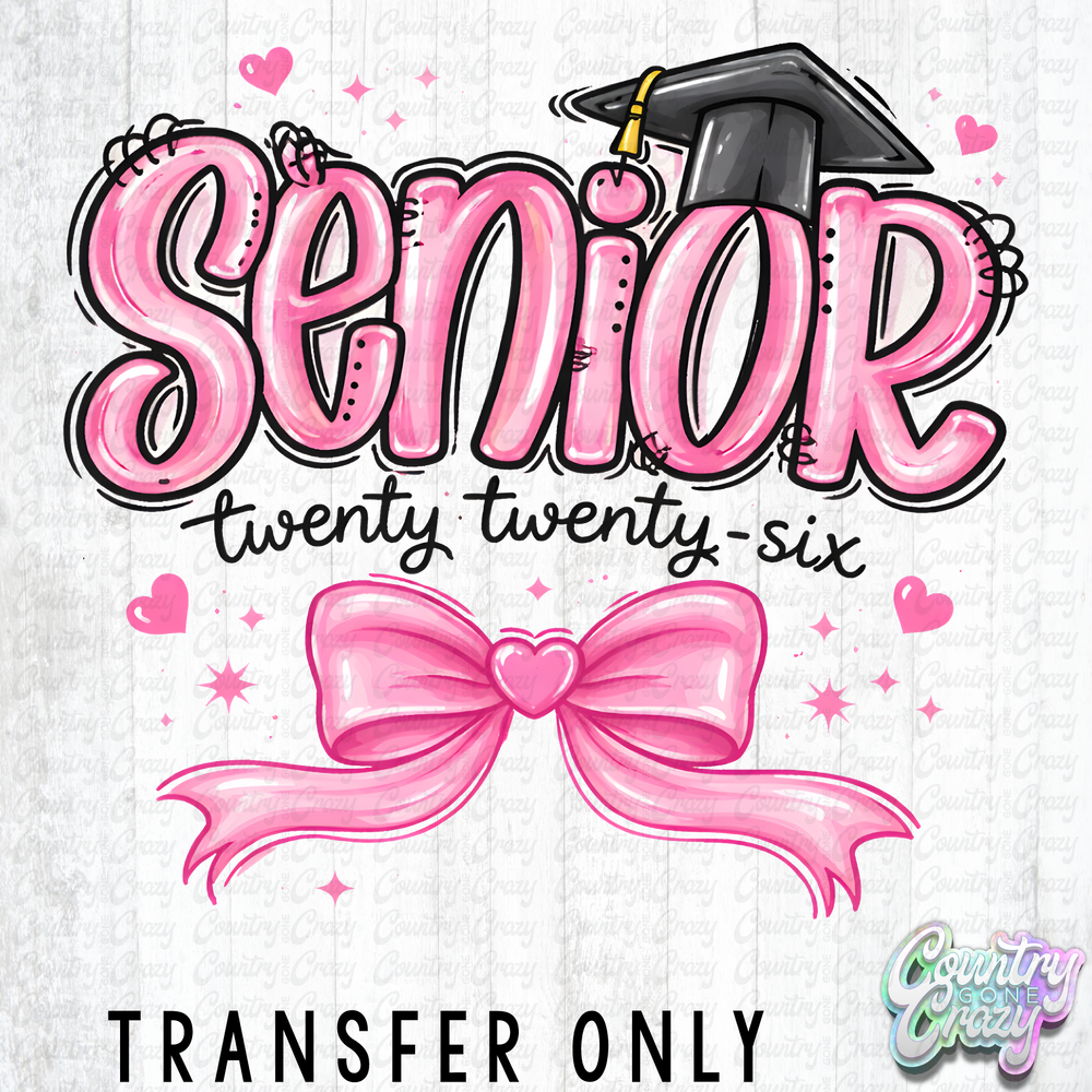HT5546 • PINK SENIOR 2026-Country Gone Crazy-Country Gone Crazy