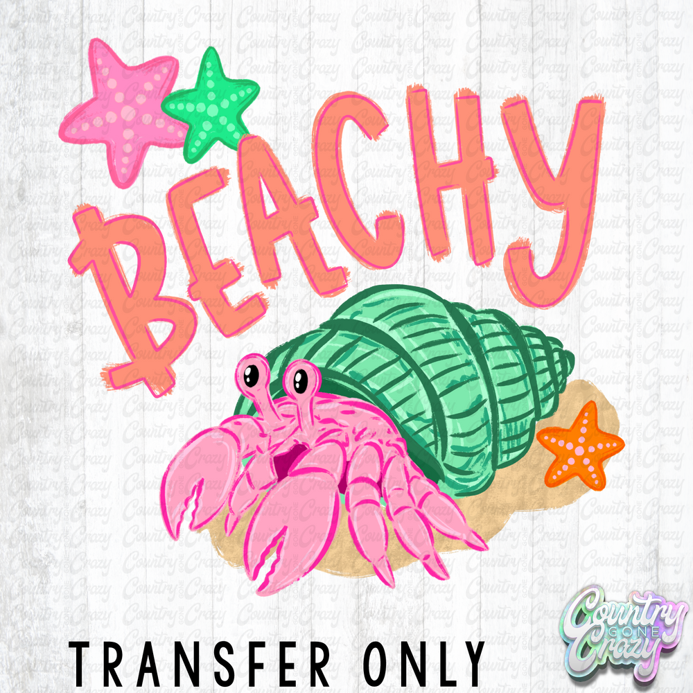 HT5561 • BEACHY HERMIT CRAB-Country Gone Crazy-Country Gone Crazy