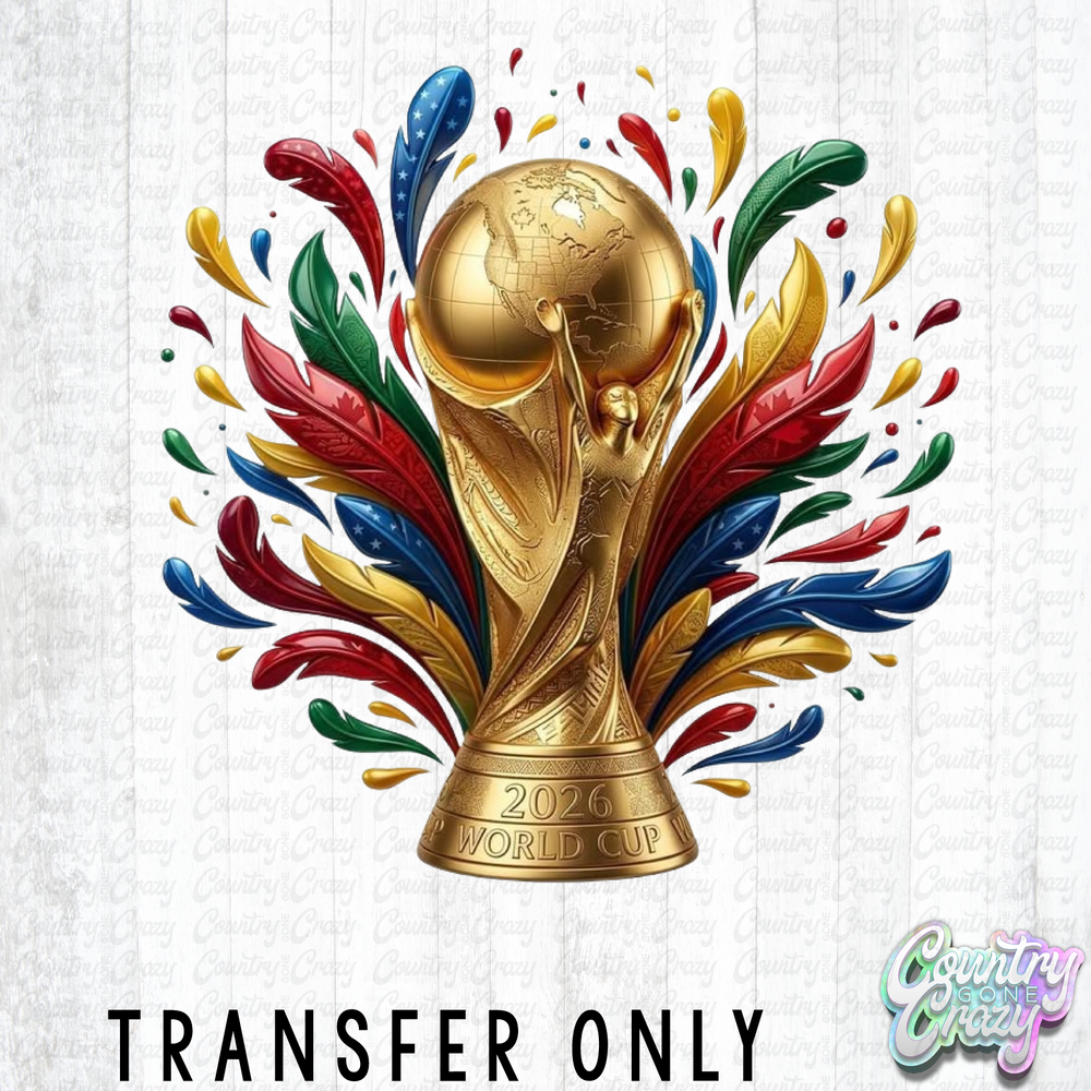 HT5578 • FEATHERED WORLD CUP-Country Gone Crazy-Country Gone Crazy
