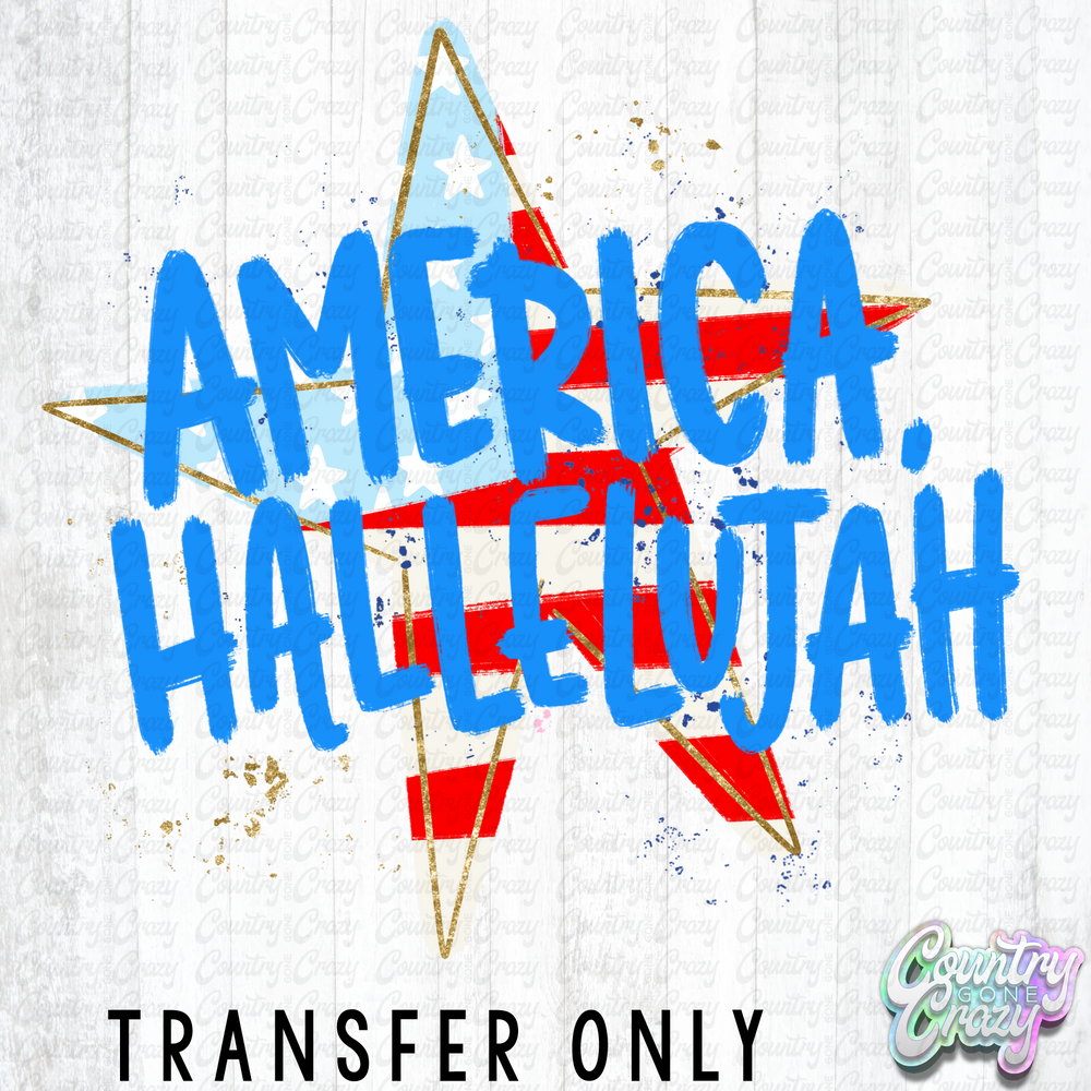 HT5586 • AMERICA HALLELUJAH-Country Gone Crazy-Country Gone Crazy