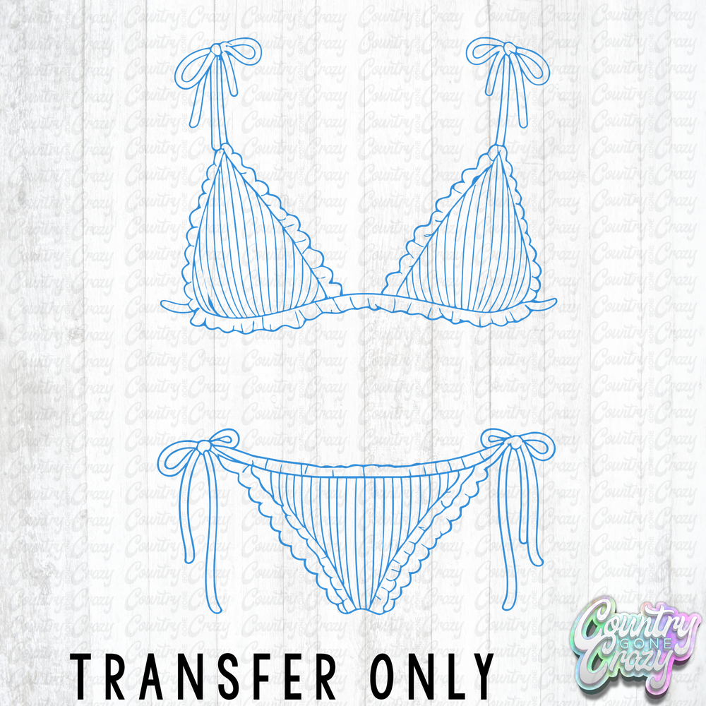 HT5589 • BLUE BIKINI-Country Gone Crazy-Country Gone Crazy