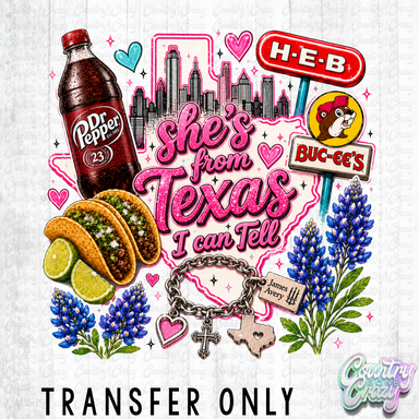 HT5590 • SHE'S FROM TEXAS-Country Gone Crazy-Country Gone Crazy