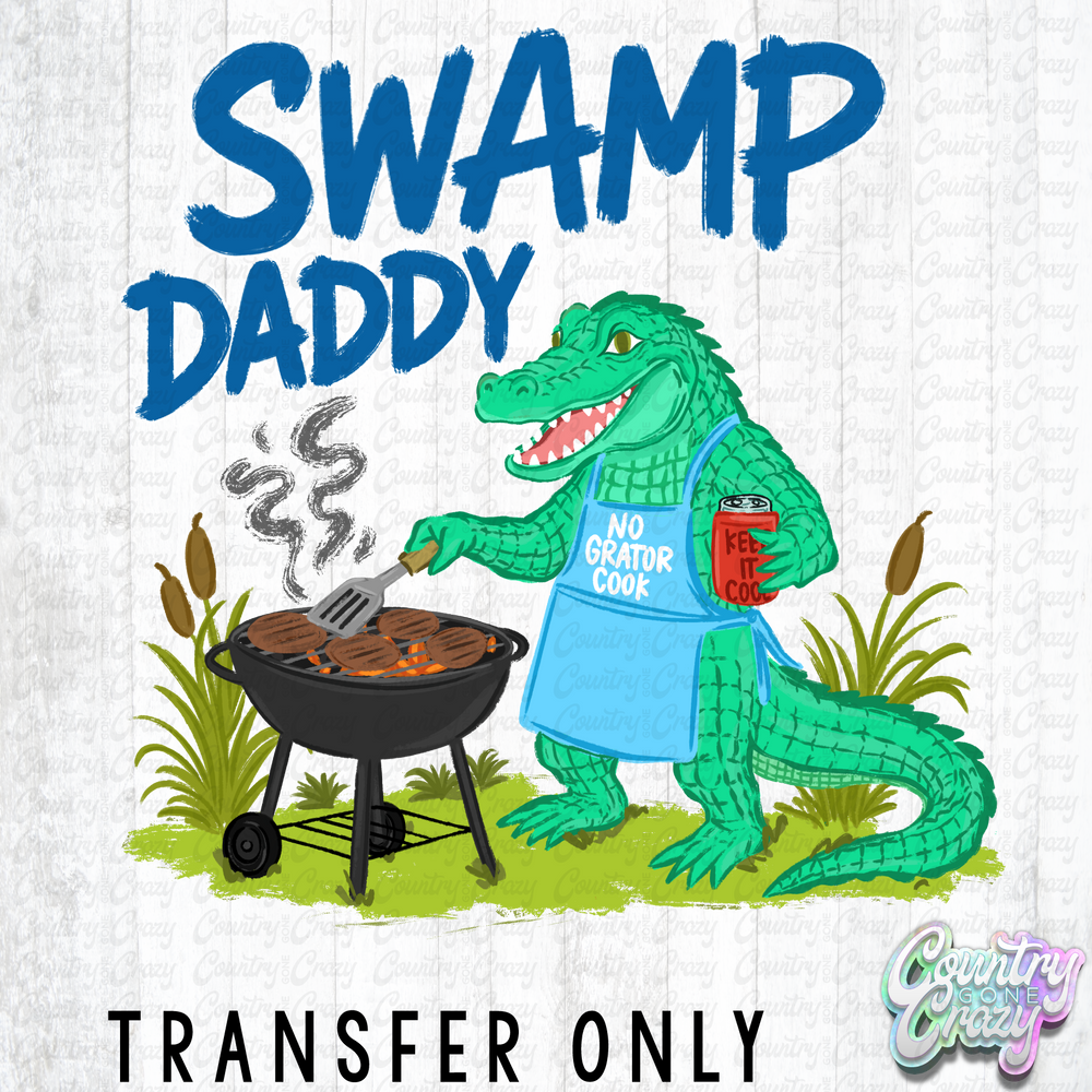 HT5591 • SWAMP DADDY BACK-Country Gone Crazy-Country Gone Crazy