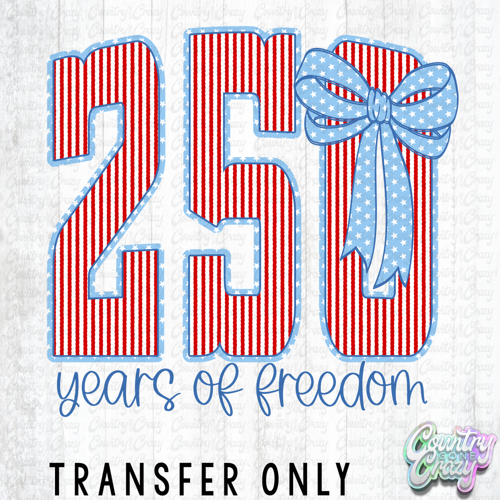 HT5607 • 250 YEARS OF FREEDOM