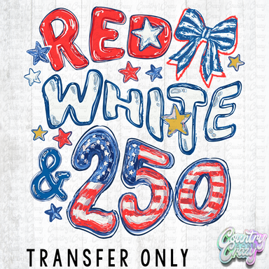 HT5612 • RED WHITE AND 250-Country Gone Crazy-Country Gone Crazy