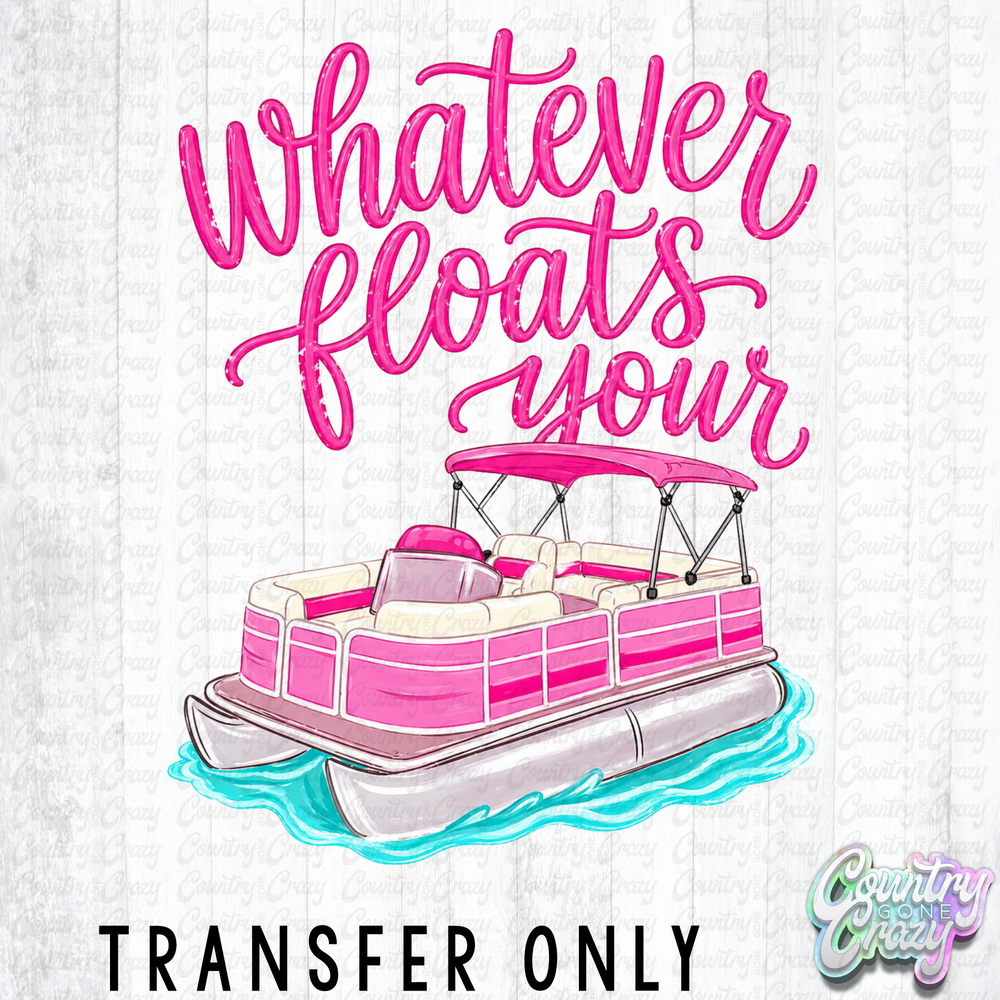 HT5636 • WHATEVER FLOATS YOUR BOAT