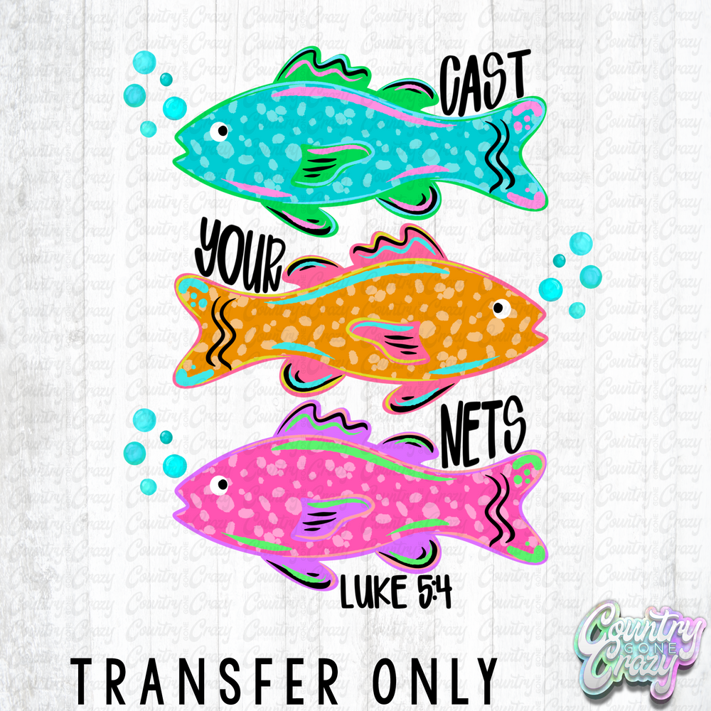 HT5638 • CAST YOUR NETS