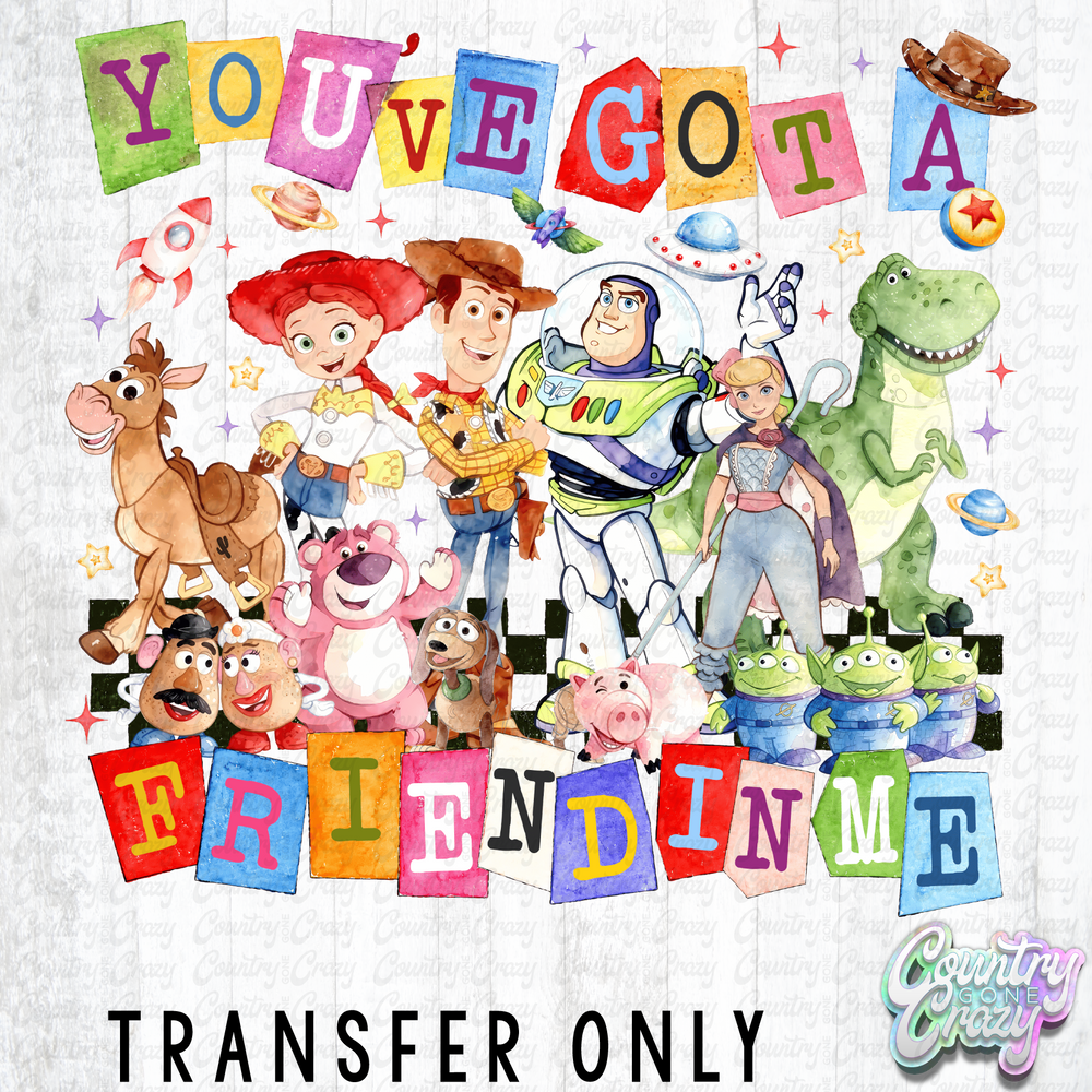 HT5650 • YOU'VE GOT A FRIEND IN ME-Country Gone Crazy-Country Gone Crazy