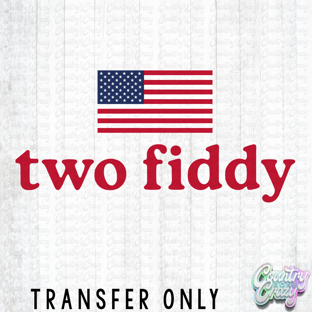 HT5671 • TWO FIDDY RED