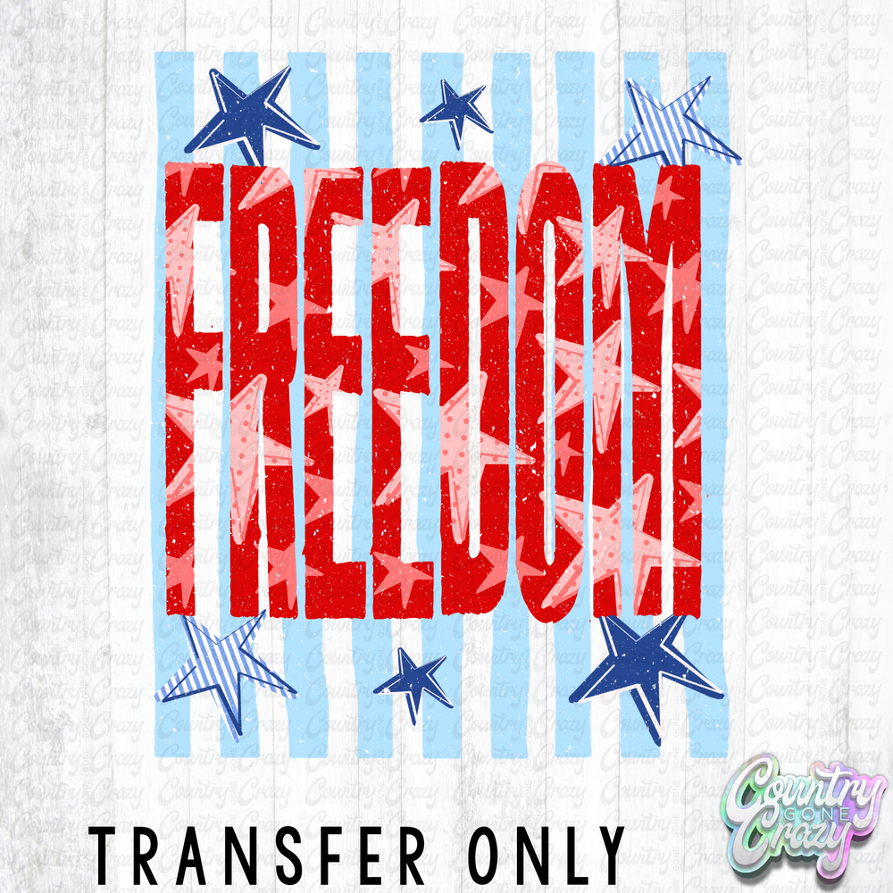 HT5673 • FREEDOM VERTICALSTRIPES BLUE