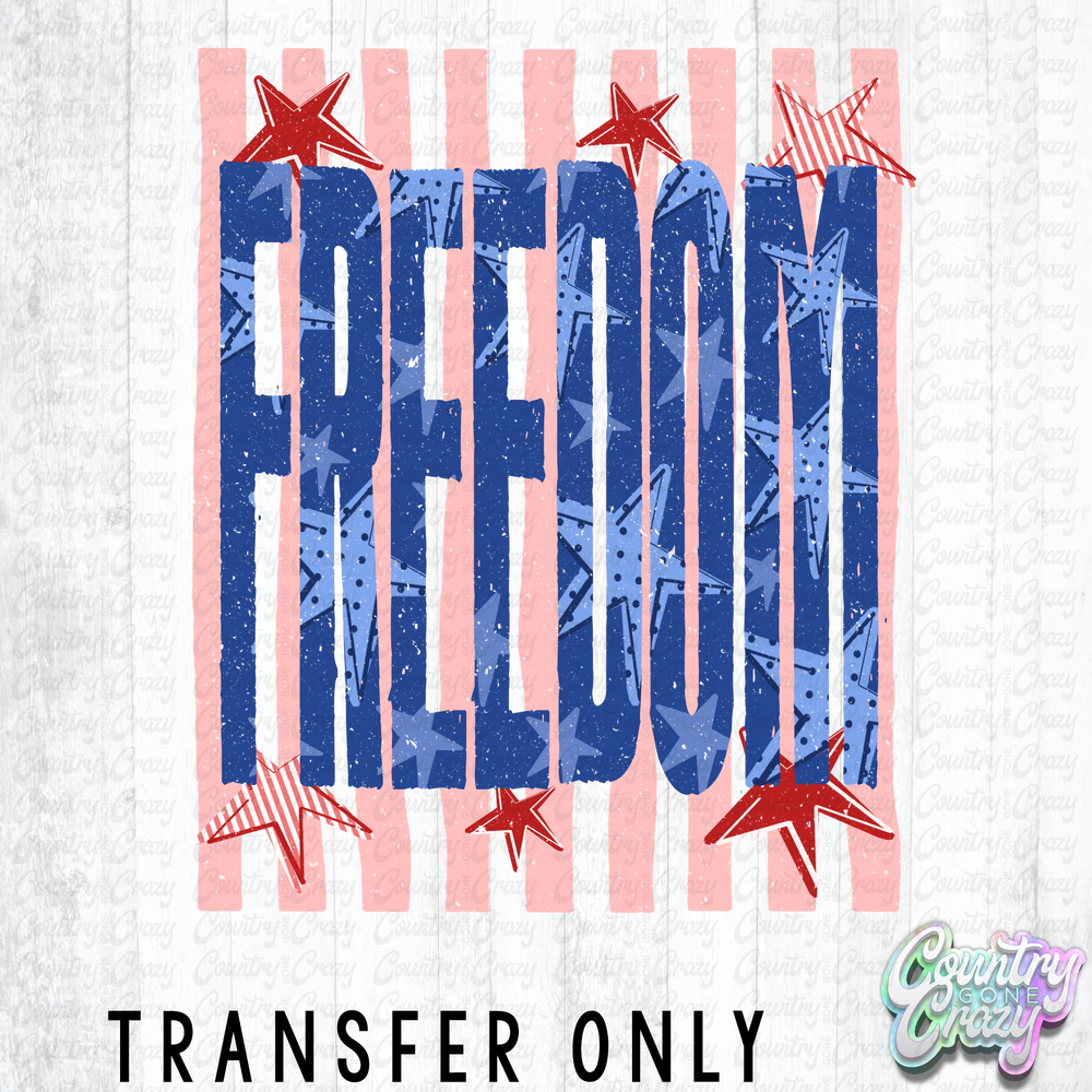 HT5674 • FREEDOM VERTICALSTRIPES RED