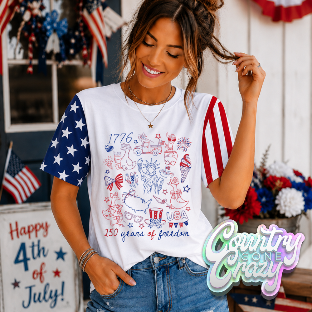 4th OF JULY STARS & STRIPES SHIRT
