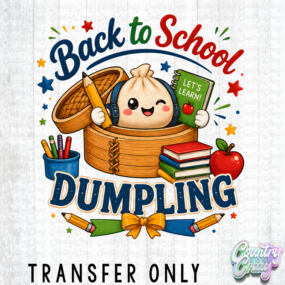 HT5687 • BACK TO SCHOOL DUMPLING