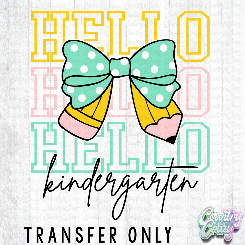 HT5708 • HELLO KINDEGARTEN BOW