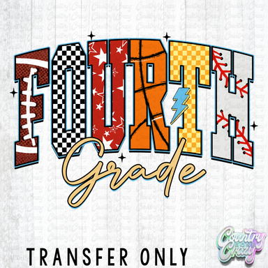 HT5718 • FOURTH GRADE SPORTY-Country Gone Crazy-Country Gone Crazy