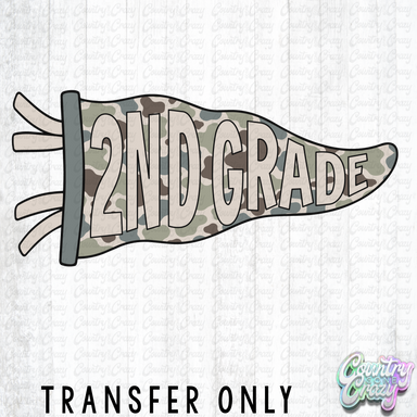HT5723 • SECOND GRADE CAMO PENNANT-Country Gone Crazy-Country Gone Crazy
