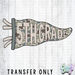 HT5726 • FIFTH GRADE CAMO PENNANT-Country Gone Crazy-Country Gone Crazy