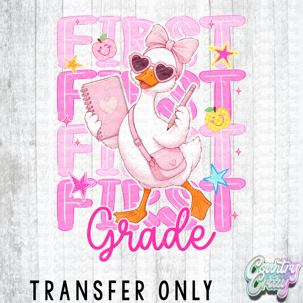 HT5729 • FIRST GRADE GIRLIE GOOSE-Country Gone Crazy-Country Gone Crazy
