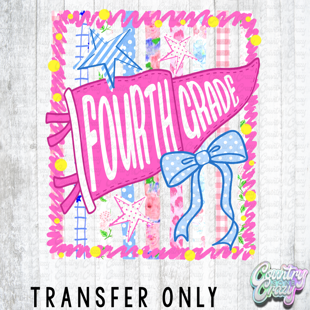 HT5751 • FOURTH GRADE PREPPY PENNANT