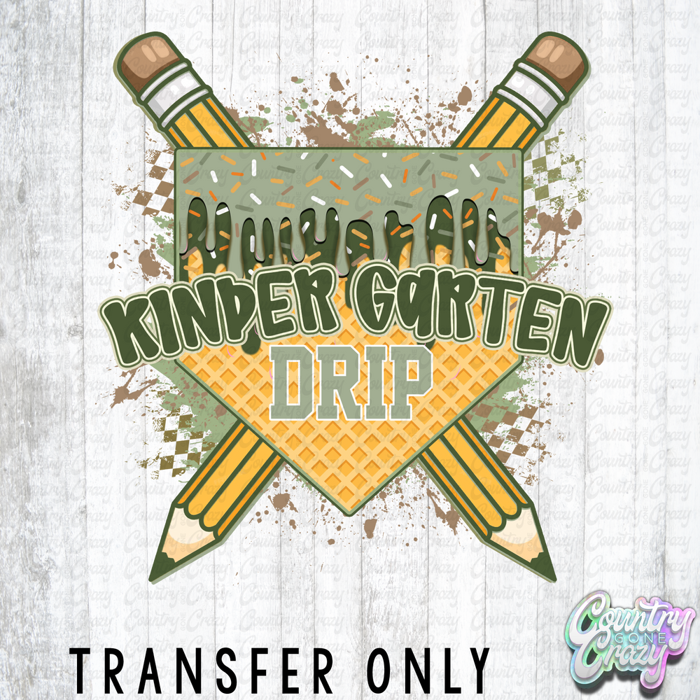 HT5753 • KINDERGARTEN DRIP PENNANT