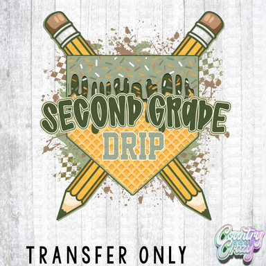 HT5755 • SECOND GRADE DRIP PENNANT-Country Gone Crazy-Country Gone Crazy