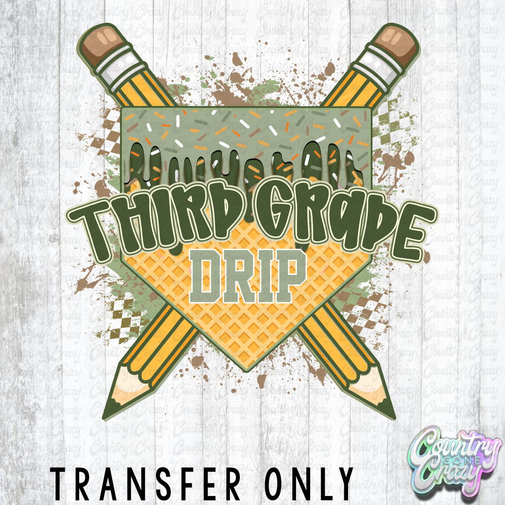 HT5756 • THIRD GRADE DRIP PENNANT