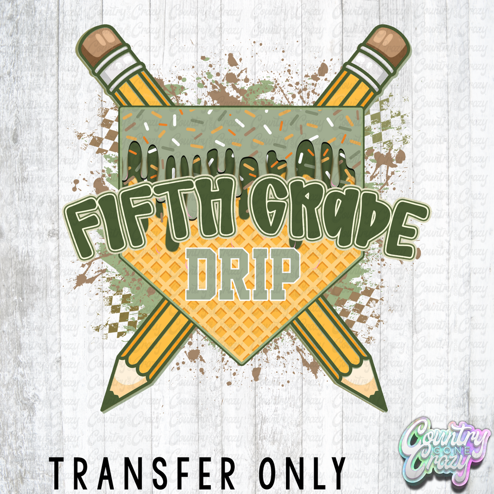 HT5758 • FIFTH GRADE DRIP PENNANT