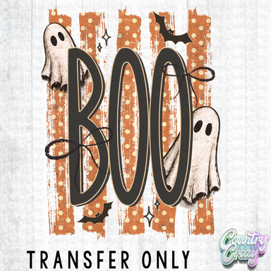 HT5804 • BOO SPOOKY STRIPED-Country Gone Crazy-Country Gone Crazy